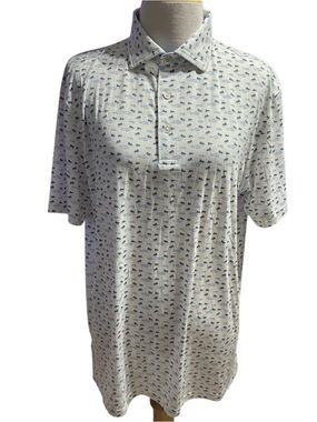 Mens Tasc Cloud Polo - Island Time Size M